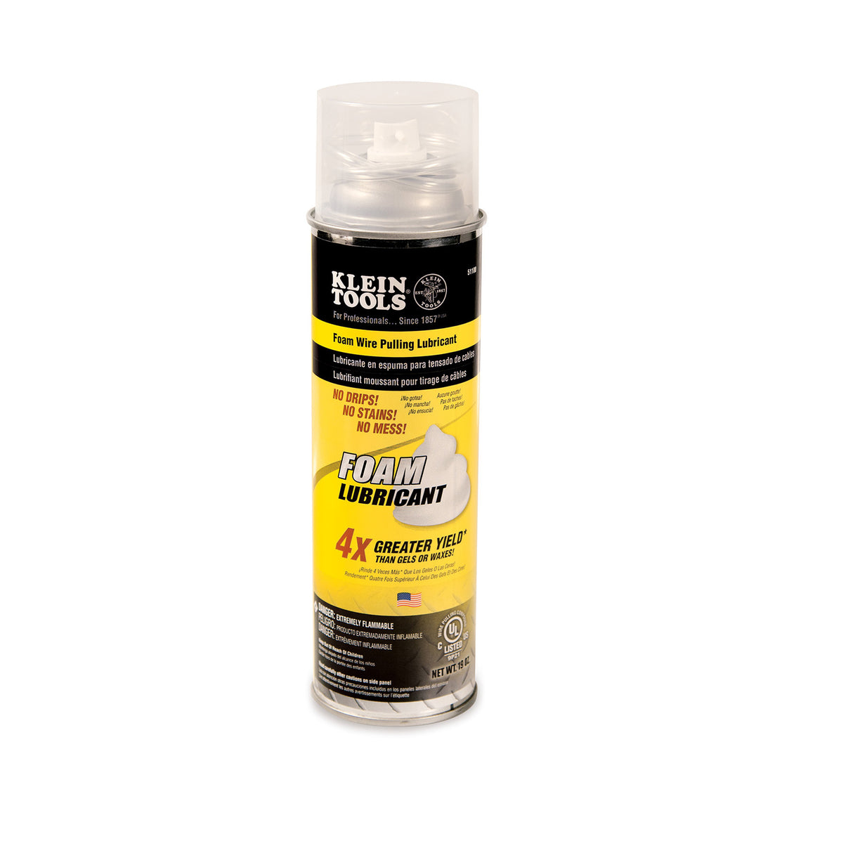 Klein 51100 Foam Wire Pulling Lubricant