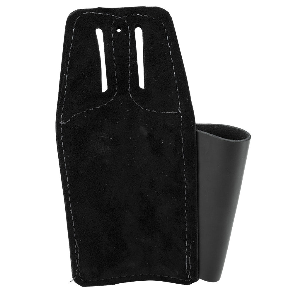 Klein Tools 5118C Black Leather Tool Pouch for Belts - 5