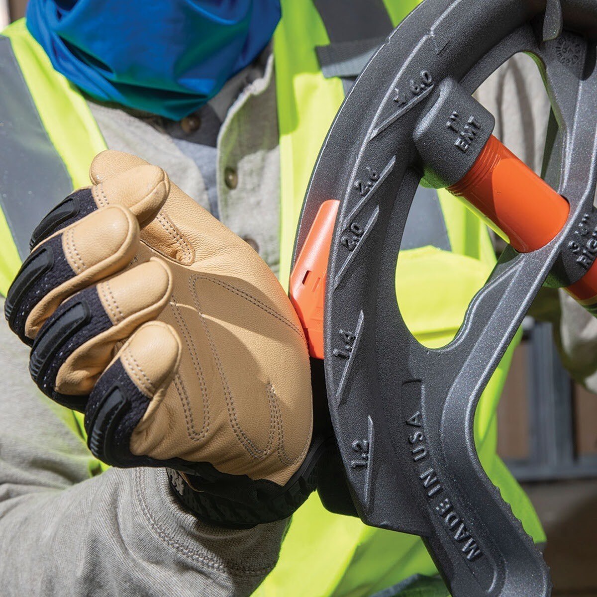 Klein 51608 Iron Conduit Bender Head for 1/2 Inch EMT - 9