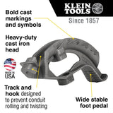Klein 51609 3/4-Inch Iron Conduit Bender Head - 2