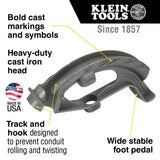 Klein 51610 1-Inch Iron Conduit Bender Head - 2