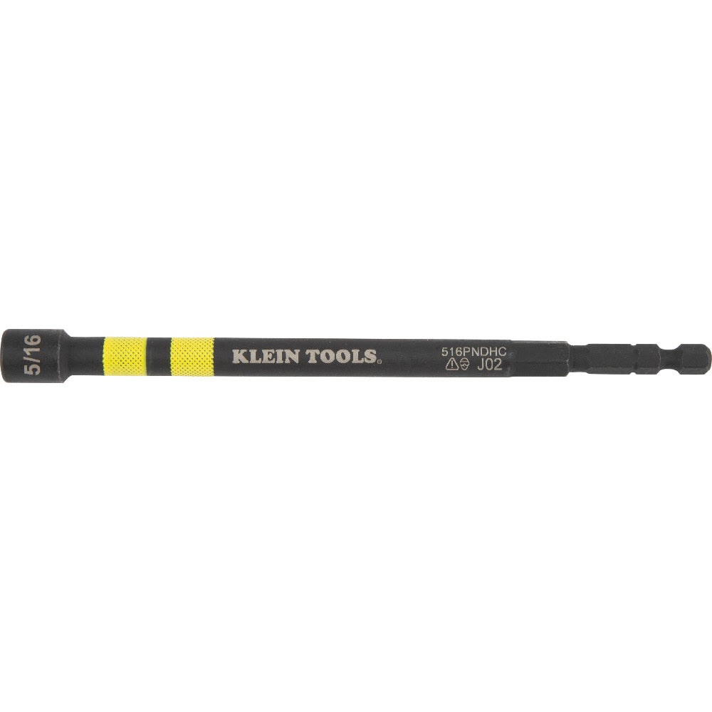 Klein 516PNDHC 5/16" Hollow Magnetic Color-Coded Power Nut Driver - 3