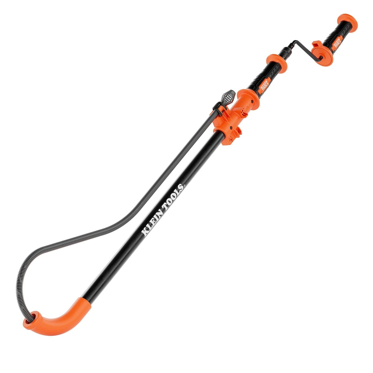 Klein 53018 6 ft. Steel Toilet Auger with Drill Compatibility (1 Pack)