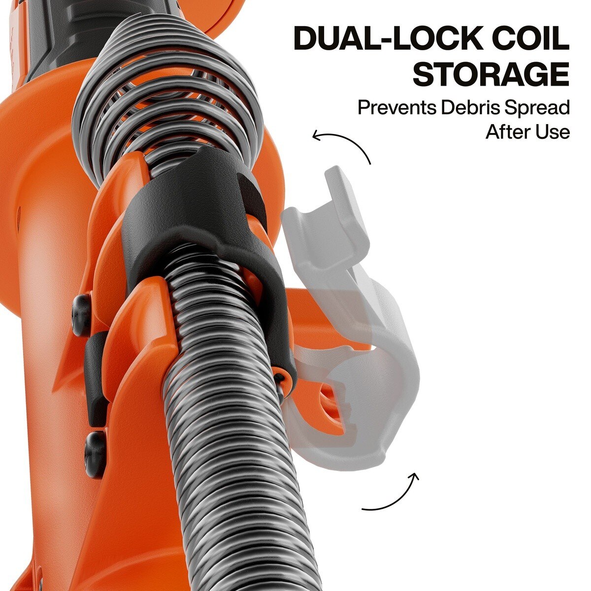 Klein 53018 6 ft. Steel Toilet Auger with Drill Compatibility (1 Pack) - 4