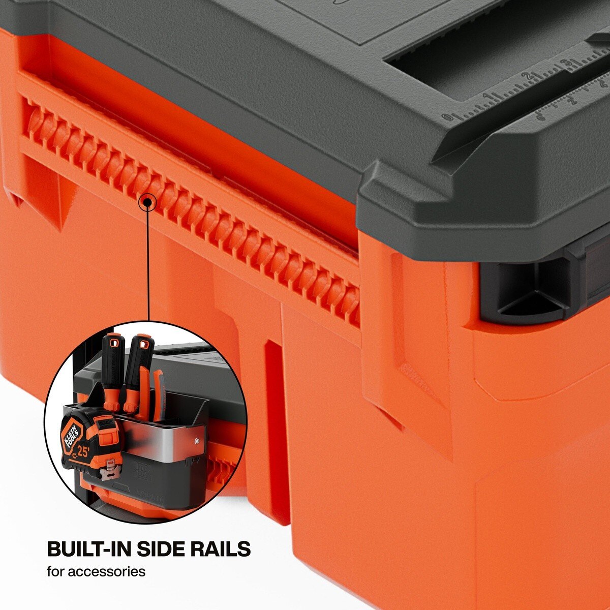 Klein 54200MBX 22 in. MODbox Medium Toolbox with Removable Tool Caddy IP65 Rated (1 Each) - 4