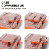 Klein 54400MBX MODbox Full Width Component Box with 9 Removable Bins and Clear IP65 Lid (1 Each) - 7