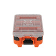 Klein 54500MBX MODbox Half Width Tall Component Box Organizer with Clear Stay-Put Lid IP65 Rated 10.9 in. x 15.5 in. x 5.2 in. (1 Pack)