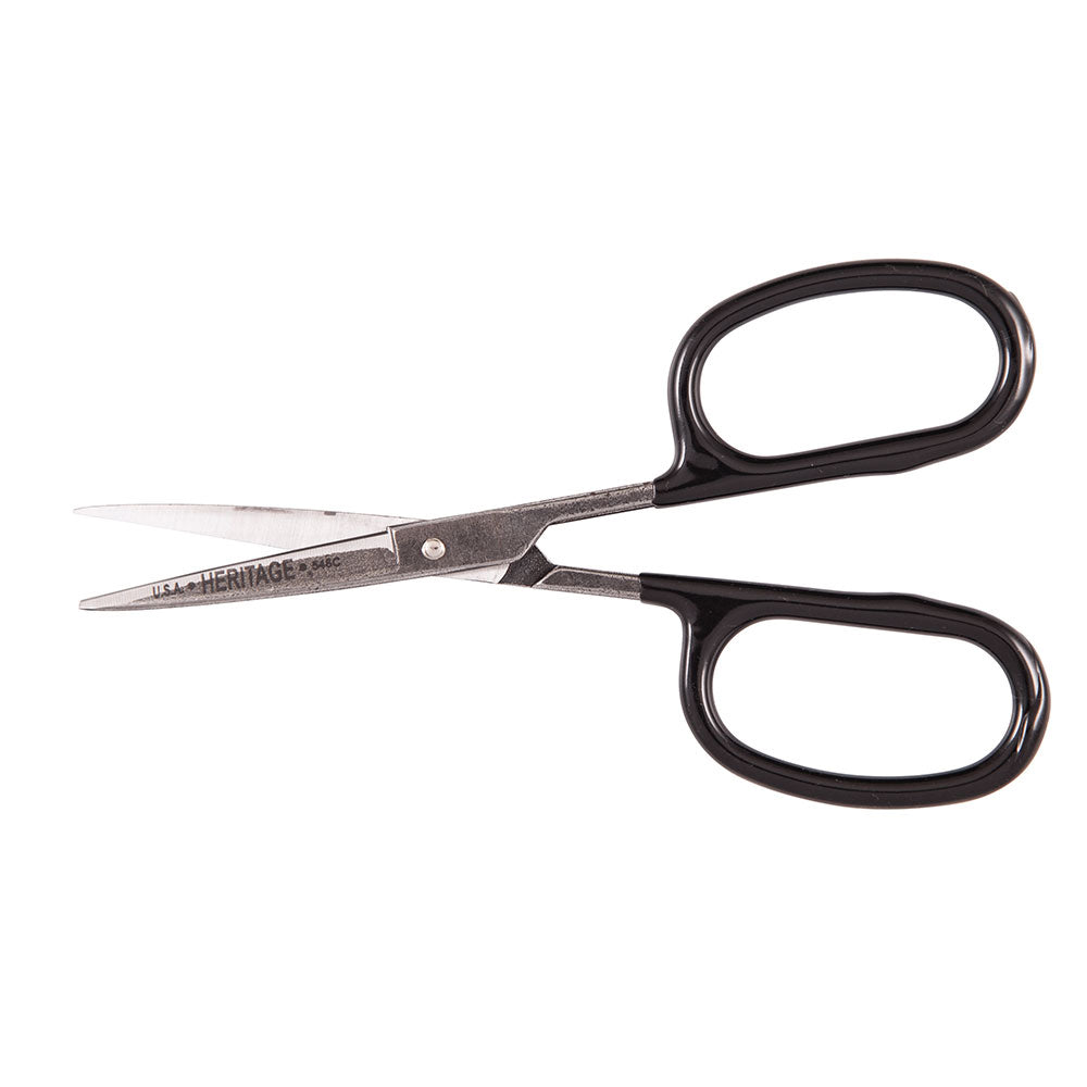 Klein 546C Rubber Flashing Scissor w/Curved Blade, 5-1/2" - 2