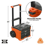 Klein 54890MB MODbox Three Drawer Rolling Toolbox with 10" Wheels and Locking Bar - 2