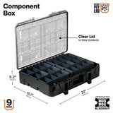 Klein 548BLKSTK MODbox Blackout Rolling Tool Storage Set with Drawers and Component Box (3 Piece Set) - 9