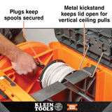 Klein 54925MBR Replacement Plugs for MODbox Wire Dispenser - 2