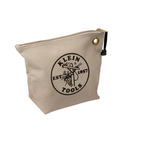 Klein 5539NAT Canvas Zipper Bag- Consumables, Natural