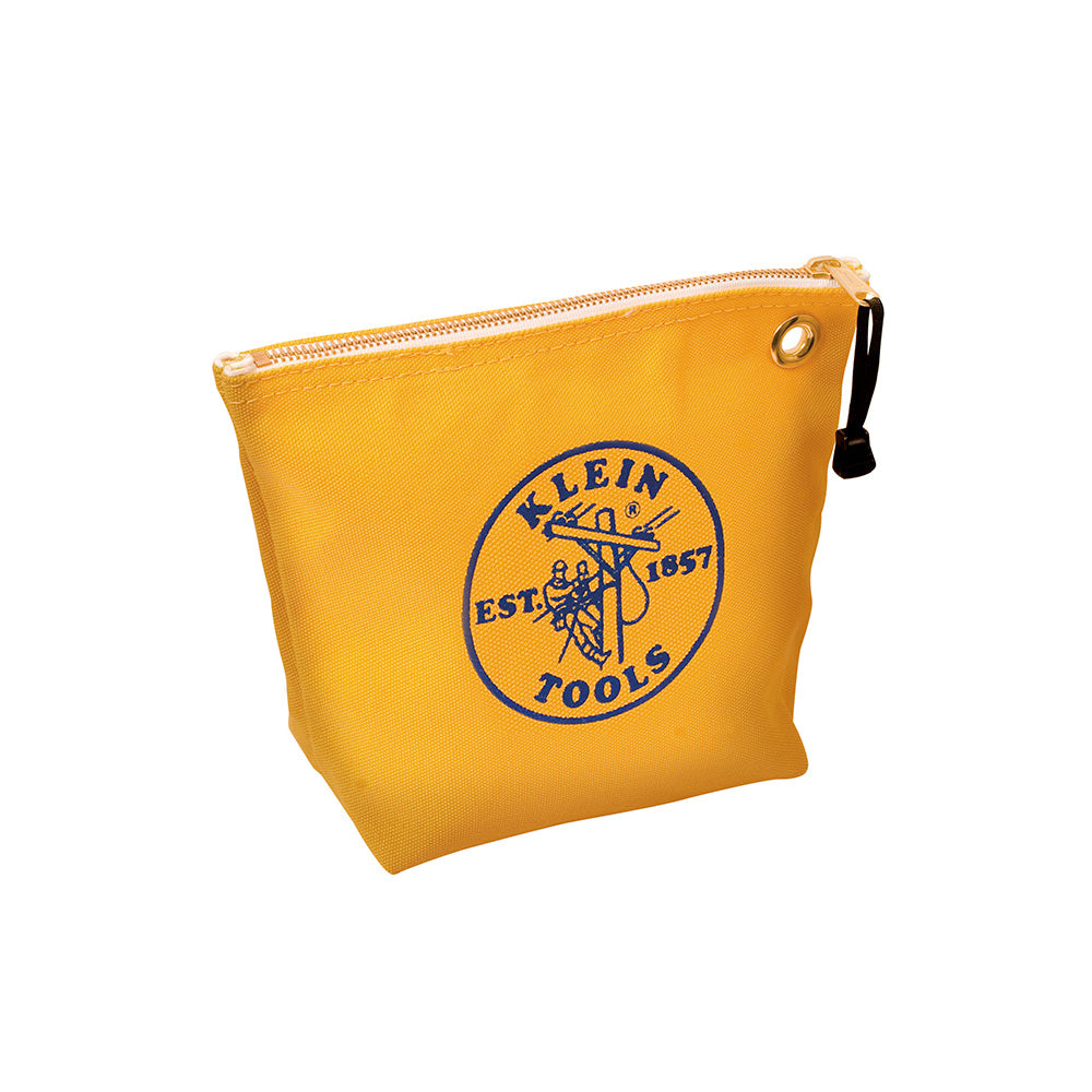 Klein 5539YEL Canvas Zipper Bag, Consumables, Yellow