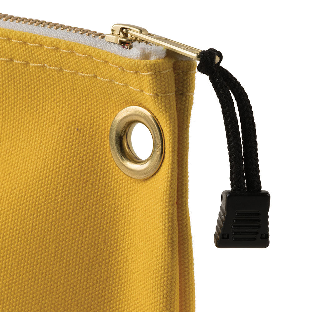 Klein 5539YEL Canvas Zipper Bag, Consumables, Yellow - 3