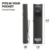 Klein 56074 Klein Slim-Profile LED Pocket Flashlight with Laser Rechargeable USB-C Compact Design - 4