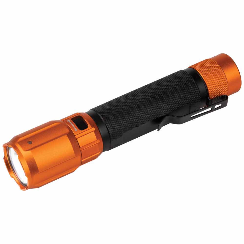 Klein 56413 Rechargeable 2-Color LED Flashlight w/ Holster - 4