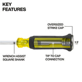 Klein 6004DD 1/4-Inch Keystone Demolition Driver - 2