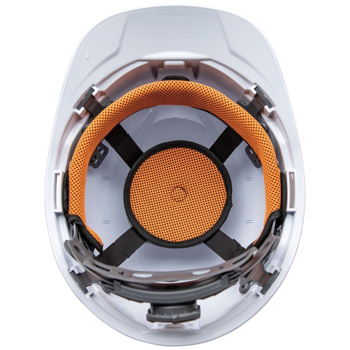 Klein 60107RL Hard Hat, Non-Vented, Cap Style with Rechargeable Headlamp, White - 7