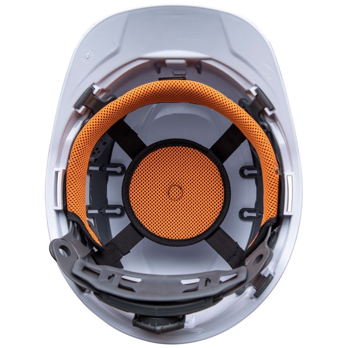 Klein 60113RL Hard Hat, Vented Cap Style with Rechargeable Headlamp, White (Each) - 6