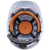 Klein 60113RL Hard Hat, Vented Cap Style with Rechargeable Headlamp, White (Each) - 6