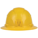 Klein 60262 Hard Hat, Vented Full Brim, Class C Type 1, Yellow - 7