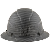 Klein 60345 Hard Hat, Premium KARBN Pattern, Non-Vented Full Brim, Class E - 3