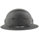 Klein 60345 Hard Hat, Premium KARBN Pattern, Non-Vented Full Brim, Class E - 6