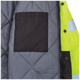 Klein 60380 High-Visibility Winter Bomber Jacket, X-Large - 6
