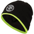 Klein 60391 Knit Beanie with Fleece Lining and High-Visibility Trim