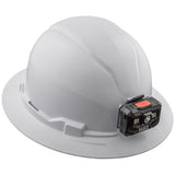 Klein 60406RL Hard Hat, Non-Vented, Full Brim with Rechargeable Headlamp, White (Each) - 4