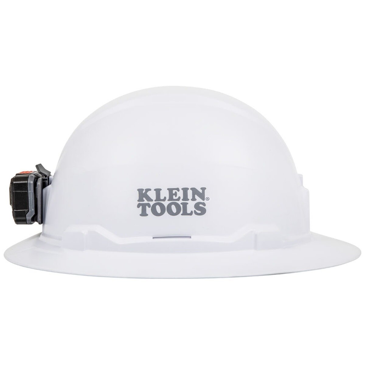 Klein 60406RL Hard Hat, Non-Vented, Full Brim with Rechargeable Headlamp, White (Each) - 5
