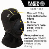 Klein 60413 Heat Exchanger Balaclava (One Size) - 2