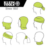 Klein 60465 Neck and Face Cooling Band, High-Visibility Yellow (One Size) - 4