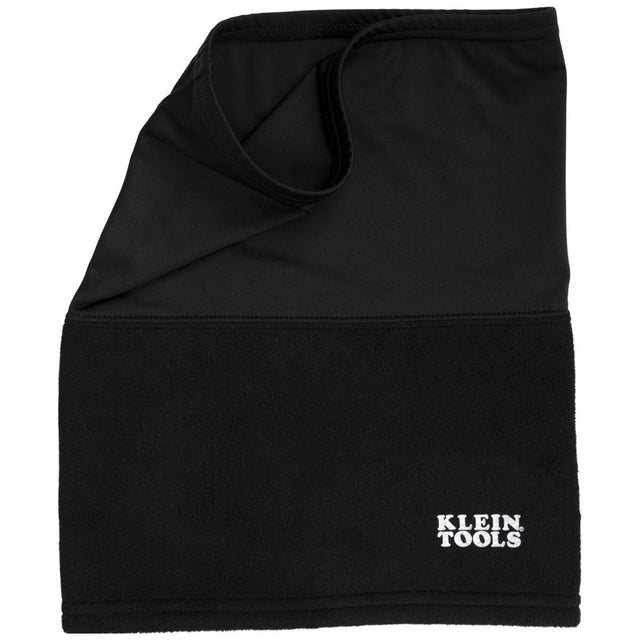 Klein 60466 Neck and Face Warming Half-Band, Black (One Size Fits Most)