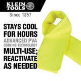 Klein 60486 Cooling PVA Towel, High-Visibility Yellow (2 Pack) - 4