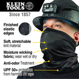 Klein 60493 Neck and Face Cooling Band, Camouflage - 2