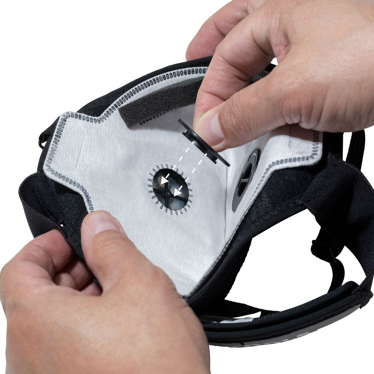 Klein 60506 N95 Reusable Respirator Face Mask with Replaceable NIOSH N95 Filter 13.5 in. L x 6.6 in. H (1 Pack) - 5