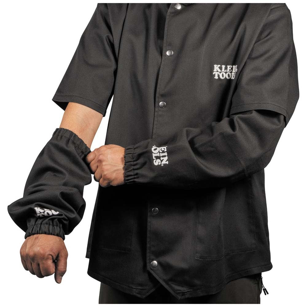 Klein 60789 Flame-Resistant Welding Jacket with Removable Welding Sleeves, XL - 2