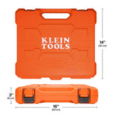 Klein 65123HD KNECT 1/2 in. Drive Deep-Well Impact Socket Set SAE Metric with Case (28-Piece Set) - 5