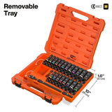 Klein 65148HD 3/8 in. Deep and Shallow Impact Socket Set SAE and Metric with Case (44 Piece Set) - 5