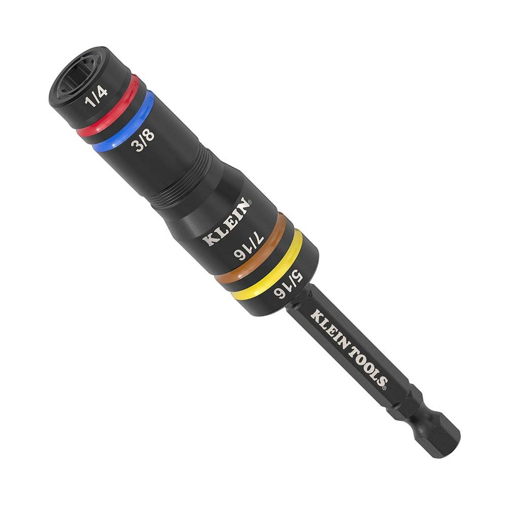 Klein 651QS Quad-4 Deep-Well Heavy-Duty Impact Flip Socket, SAE