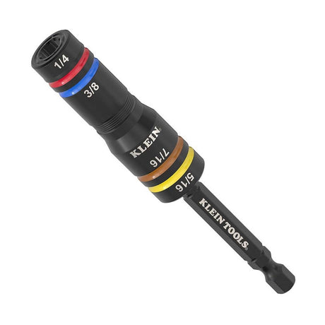 Klein 651QS Quad-4 Deep-Well Heavy-Duty Impact Flip Socket, SAE