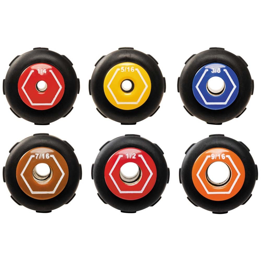 Klein 65412MAG Color-Coded Magnetic Hollow-Shaft Heavy-Duty Nut Driver, 1/2-Inch - 6