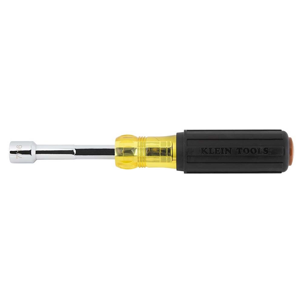Klein 654716 Color-Coded Hollow-Shaft Heavy-Duty Nut Driver, 7/16-Inch - 4