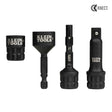 Klein 65KADPM KNECT (M) Impact Socket Adapter Set for Versatile Driving Situations