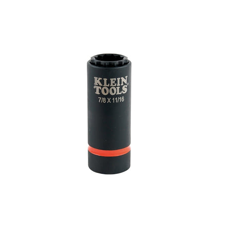Klein 66014 2-in-1 12-Point Impact Socket, 7/8 in. x 11/16 in., 1/2 in. Drive (Each)