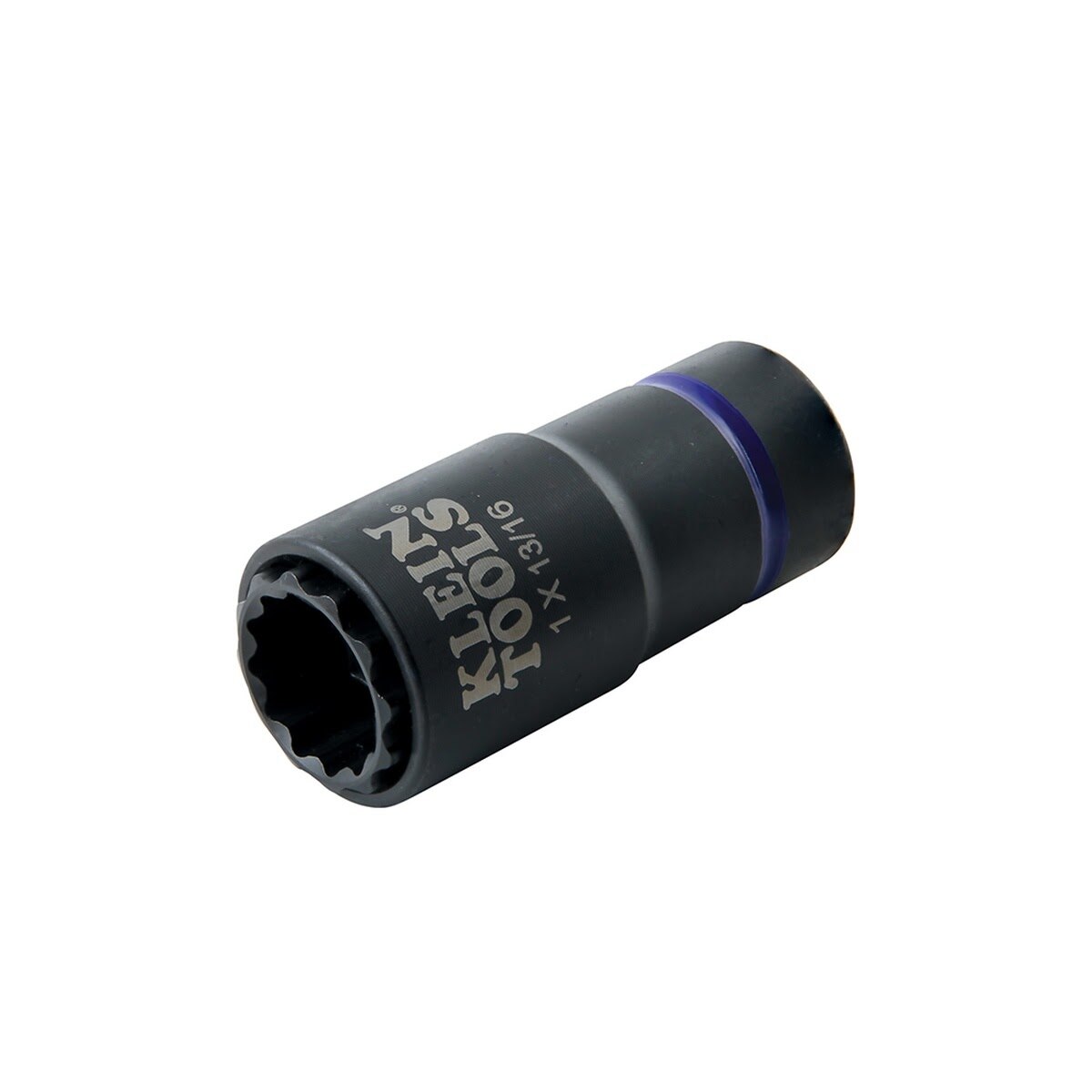 Klein 66015 2-in-1 Impact Socket, 12-Point, 1 in. and 13/16 in., 1/2 in. Drive - 3