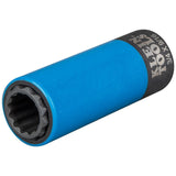 Klein 66030 2-in-1 Coated Impact Socket, 12-Point, 3/4 and 9/16-Inch (Each) - 3