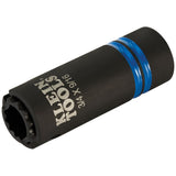 Klein 66031 3-in-1 Slotted Impact Socket, 12-Point, 3/4" and 9/16" - 3