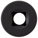 Klein 66052E 2-in-1 Metric 12-Point Impact Socket, 24 x 19 mm, 1/2 in. Drive - 6